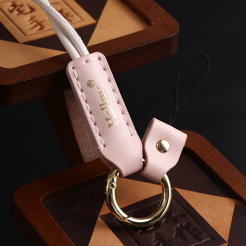 Multifunctional Mobile Phone Lanyard Anti-Lost Messenger Leather Neck Rope Id Cover Special Lanyard Annual Meeting