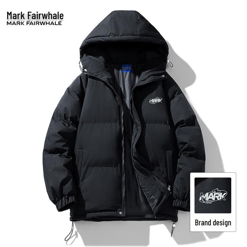 Mark Fairwhale Unisex Winter Hooded Puffer Jacket