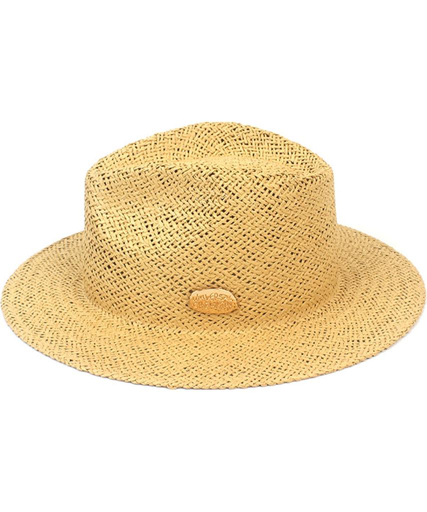 Yunibeosyeolkemiseuteuli Summer Simple Beige Fedora - Big Size Summer Fedora