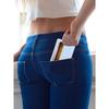 RFID Blocking Credit Card Holder Wallet For Women Men, Slim Minimalist Front Pocket Wallet With Laser Colors