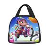 Abby Hatcher lunch bag new large capacity versatile cartoon print student boy and girl best birthday gift for school
