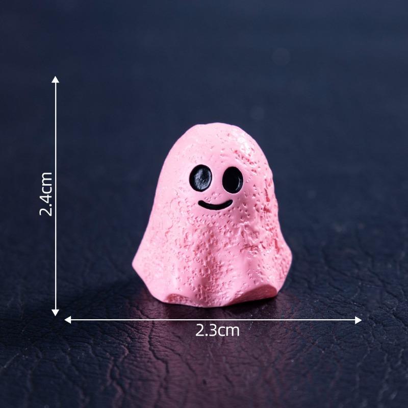 10PCS Originality Shoe Charms Set Accessories Hole Shoe Buckle for Resin Cute Halloween Ghost DIY 3D Shoe Decorations Party Gift