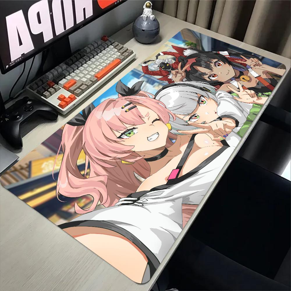 Fashion Video Game Zenless Zone Zero Nicole Derama Mouse Pad Gaming Accessories Large Cool Keyboard Desk Game Rubber No-slip Pad
