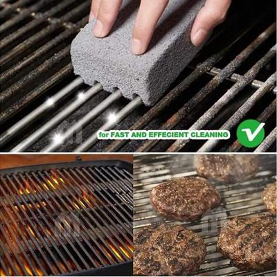 1PC Home Outdoor Barbecue Pulizia Mattoni Teglia Strumento Pulizia Alta Temperatura Mattoni Barbecue Griglia Pomice Barbecue Spazzola Pulizia