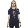 DC Comics Damen Harley Quinn Stehende Pose Baumwolle Boyfriend T-Shirt