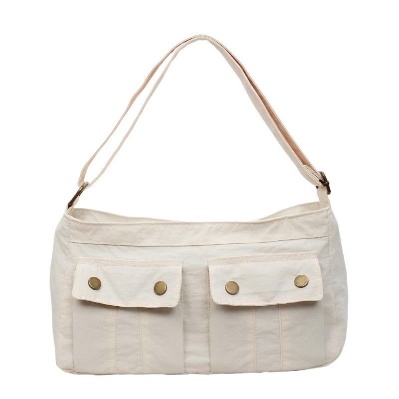 Commuter bag women's large-capacity casual women's bag shoulder bag versatile literary and retro messenger bag