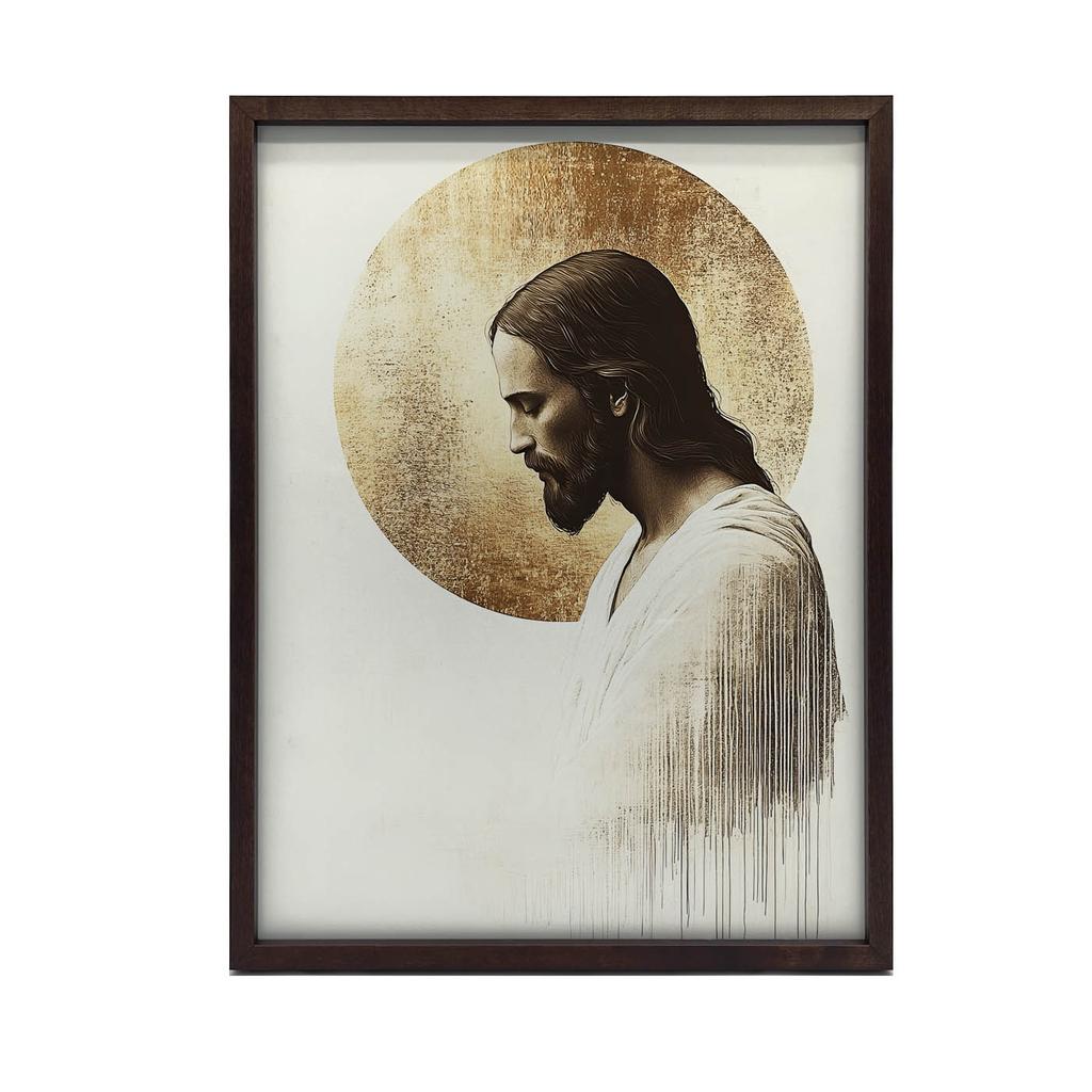 Divine Simplicity Divine Simplicity, 50X70 Cm, Black Aluminum Frame, 230 Gsm Matte Paper