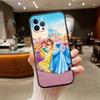 Disney Princess Phone Case for Redmi Note 12 12S 12C 13 13C 13R 14 14S 14R 14C 11A 13X A3 A3X A4 A5 Pro Max Plus