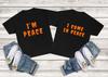 I Come In Peace I'm Peace Halloween Costume Couple Shirt, Couple Shirt I Come In Peace Halloween Shirt