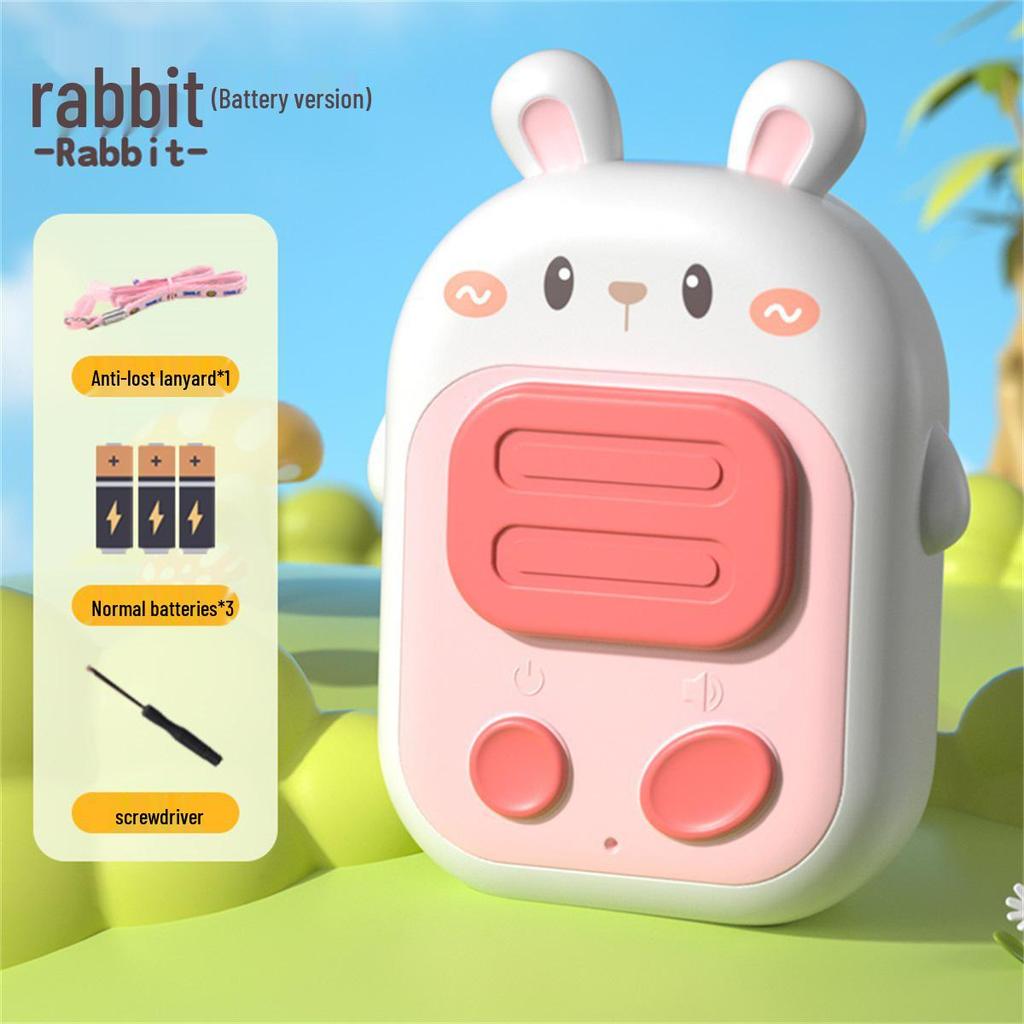 Kids' Outdoor Cartoon Walkie-Talkie: Long-Range Wireless Toy for Parent-Child Interaction