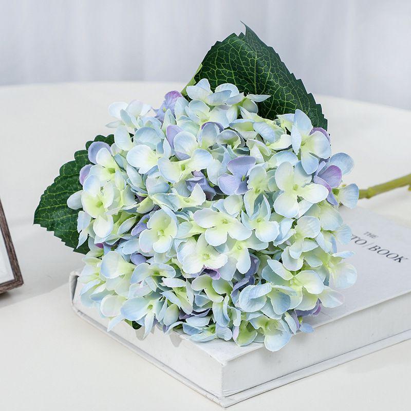 Stunning 55cm Artificial Silk Hydrangea Bouquet Perfect For Wedding And Home Decor