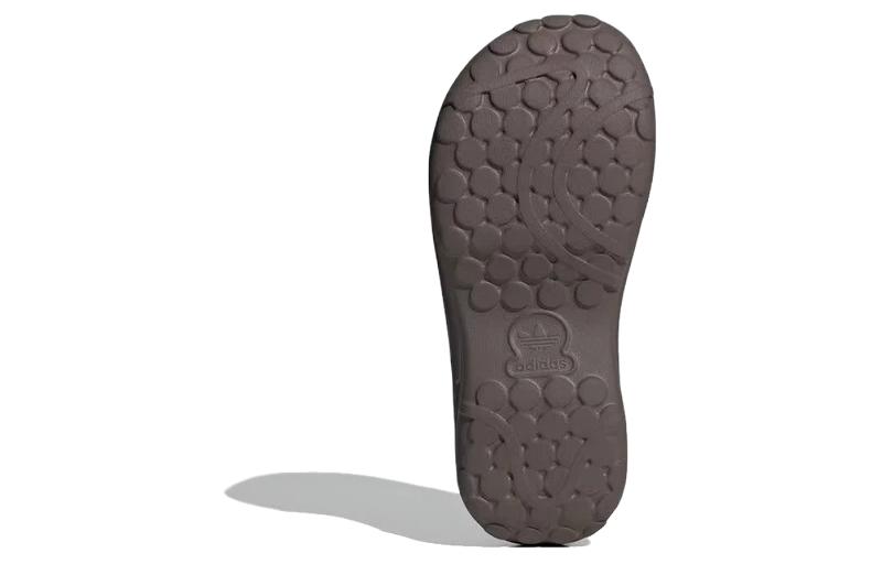 adidas originals Adilette Clog Plush Brown Women's IH3360