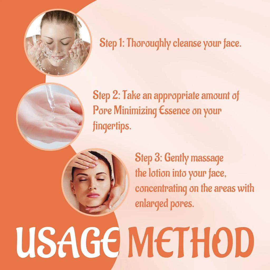 Pore Repairing Serum Remove Blackheads Acne Pimples Treatment Moisturizing Whitening Smoothe Oil Control Shrinking Pores Essence