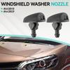 1 Pair 6438V8 Front Windshield Wiper Washer Jet Nozzle For Citroen C1 C2 C3 C4 SAXO XSARA DISPATCH SPACE TOUR Fiat 106 107 205