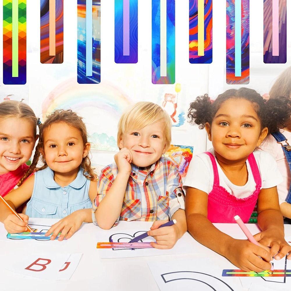 Paski do czytania pasków śledzących Paski do czytania z przewodnikiem Odczytywanie pasków zakreślaczy Asst