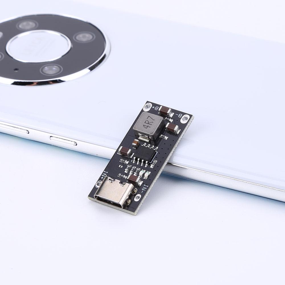 1-20PCS Type-C USB Input High Current 3A Polymer Ternary Lithium Battery Quick Fast Charging Board PLR IP2312 5V To 4.2V 4.35V