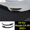 För Mazda CX-60   2024 2025 Bakre dimljus Dimljus Ögonbryn Dekoration Skydd Trim Tillbehör Yttre Modifieringskit