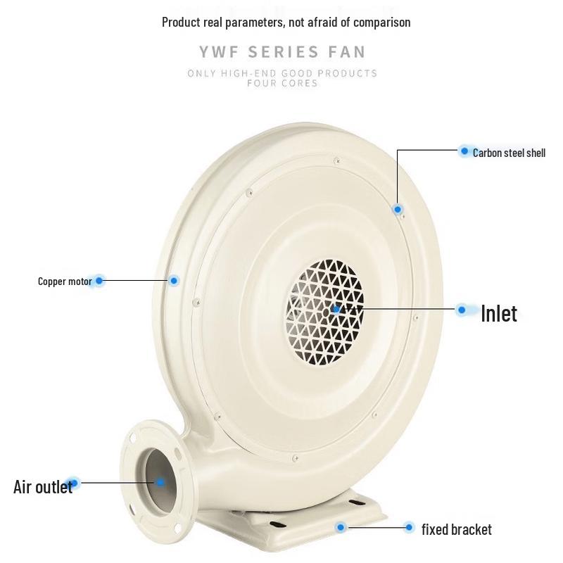 Industrial Medium Pressure Centrifugal Blower CN Plug (adapter Included)