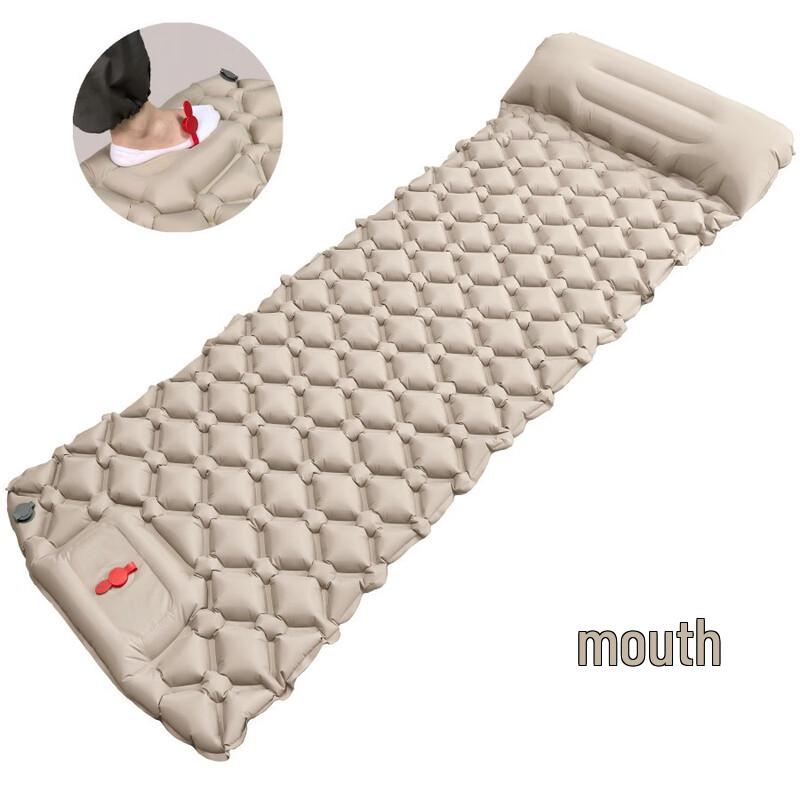 Junyi Portable Foot-Pump Inflatable Camping Sleeping Pad