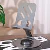 Adjustable Cell Phone Stand 720° Rotation Heavy Duty Metal Base for Desktop Office Video Calls Live Streaming