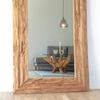 Miroir antique en teck 101 x 180 cm