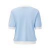 GIOVANNI VALENTINO Women's Summer Short-Sleeve Knit T-Shirt