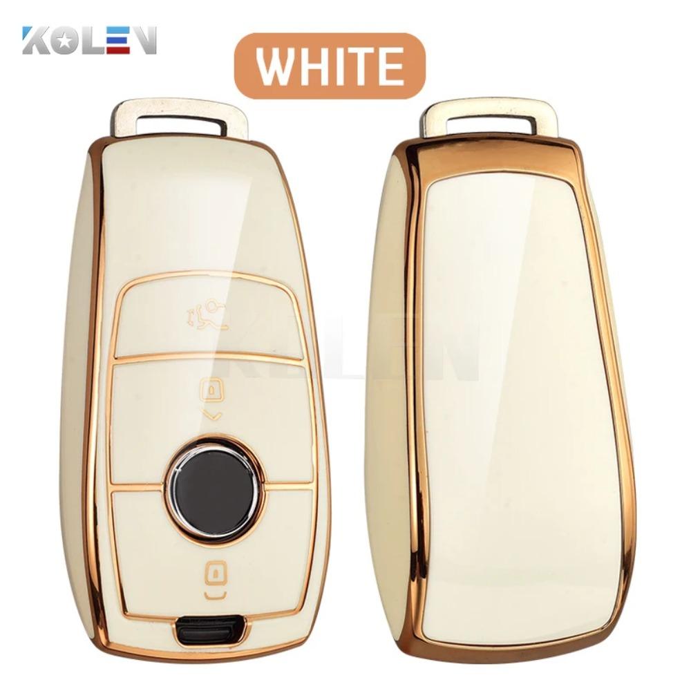 Fashion TPU Car Remote Key Case Cover Shell for Mercedes Benz A C E S G Class GLC CLE CLA GLB GLS W177 W205 W213 W222 X167 AMG