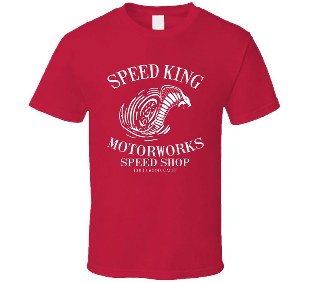 Johnny Lawrence Cobra Kai Inspired Speed King Motorworks Speed Shop Hollywood Co