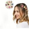 50 Stück Mini Haarspangen Set, Bunte Kleine Krallenspange, Haarschmuck für Frauen Täglicher Gebrauch, Haarspange.