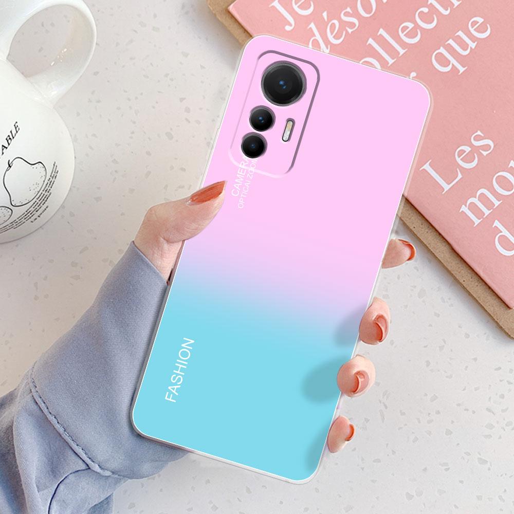 For Xiaomi 12 Lite Case Back Cover For Xiaomi 12 Lite 5G Girls New Clear Phone Funda Soft Silicone Case For Xiaomi 12 Lite Coque