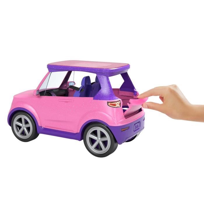 Barbie - véhicule de concert transformable - véhicule poupée mannequin - dès 3 ans