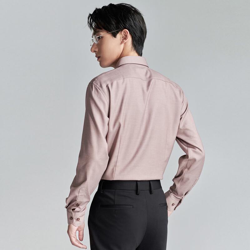Baoxiniao Men's Formal Long Sleeve Dress Shirt