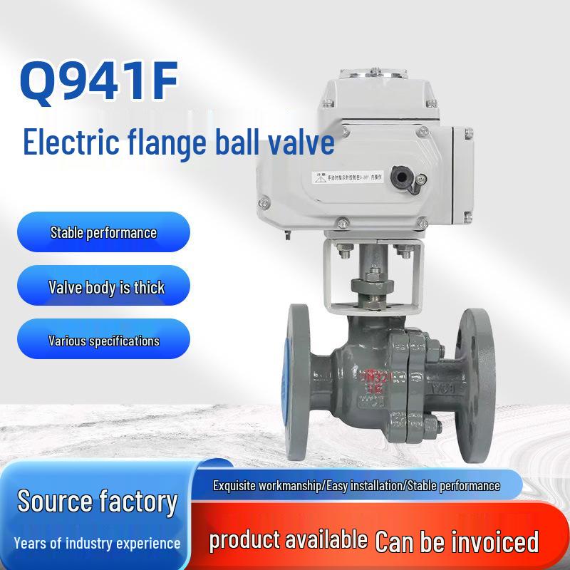 Explosion-Proof High-Temp Electric Cast Steel Flanged Ball Valve Q941F-16C