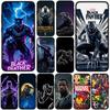 Schwarze Marvel Panther Hülle Handyhülle für Samsung Galaxy A56 A26 A36 A10 A20 A30 A31 A32 A50 A51 A52 A53 A33 A12 A14 Case