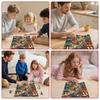 MEATRN 505-Piece Jigsaw Puzzle, Wooden Christmas Puzzle (34.5 X 45.2cm), 3mm Thick, Transformable, for Kids and Adults, Family-Friendly Christmas