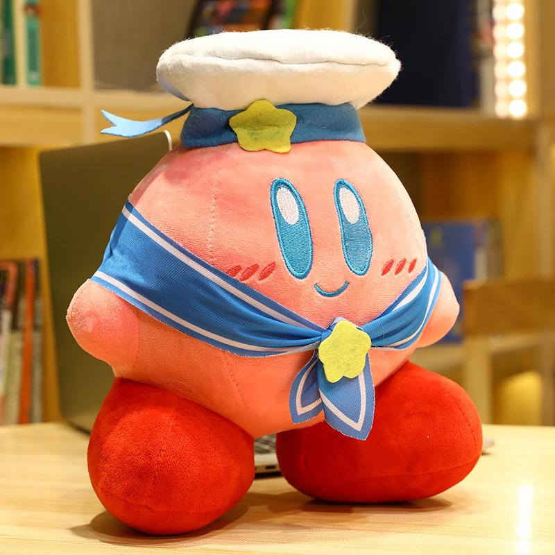 Kirby Heart Chef Plush Pillow Toy