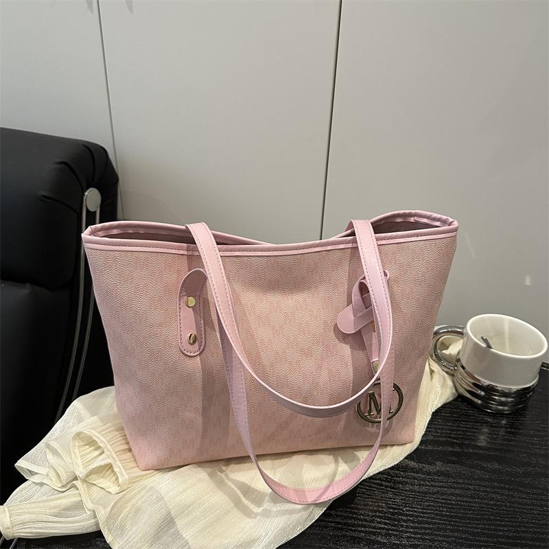 Large-capacity Bag Women's 2025 New Spring and Summer Versatile Niche Design Class Shoulder Commuter Bag Portable Tote Bag