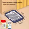Flat Dog Toilet Urine Tray for Small To Medium Dogs – Ideal Pet Poop Solution