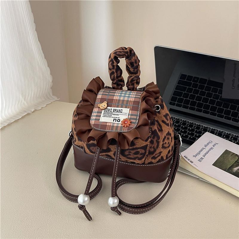 New Niche Design Storage Small Backpack Cartoon Cute Cat Mini Bag Sweet Flip Backpack