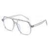 Reading Eyewear Female Male Blue Presbyopic Thick Square Ladies For Matte Gents Blocking Retro Rectangular Tea Classic Light Prescription