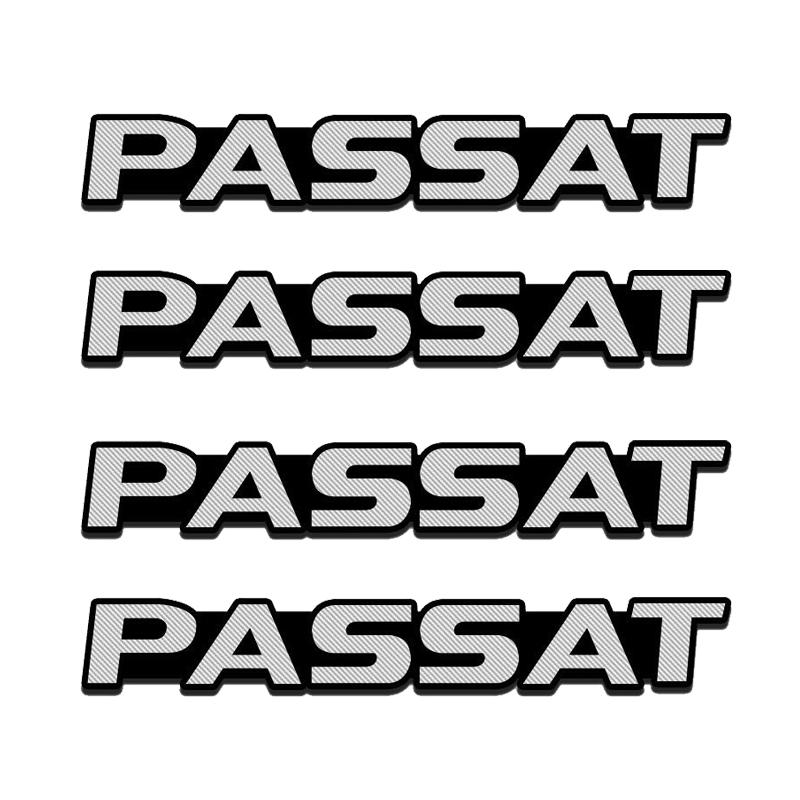 Aluminum Car Speaker Audio Badge Emblem Sticker for VOLKSWAGEN Passat CC Polo Tiguan Golf Scirocco Santana Beetle Touran Magotan