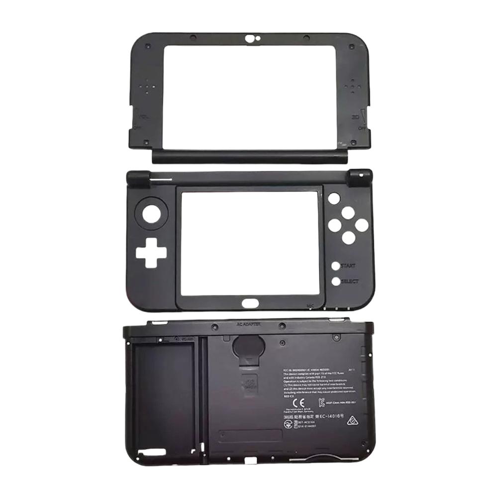 For Nintendo NEW 3DS XL Console Case Upper Top & Middle Plastic Frame Housing Shell Full Replacement Parts Plastic Frame