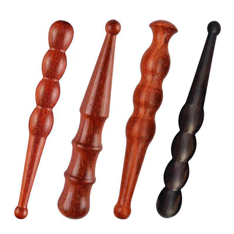 Ebony Rosewood Meridian Therapy Acupoint Massage Stick