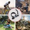 1pc Aluminum Alloy Quick Release Seat Post Clamp, Black 31.8mm Versatile for Mountain Bike, Road Bike, Fixed Gear, Adjustable Bike Seat Post Clamp