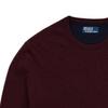 Polo Ralph Lauren FW23 Solid Logo Embroidered Crew Neck Long Sleeve Sweater Men Sweater MNPOSWE16821262-601