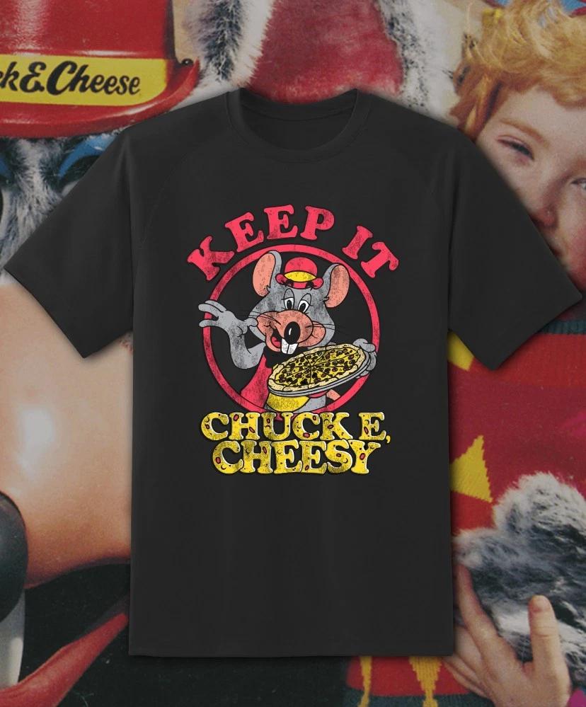 

Chuck E Cheese Keep it Cheesy Shirt - Adult & Youth sizes up to 6XL Fast Ship!! M