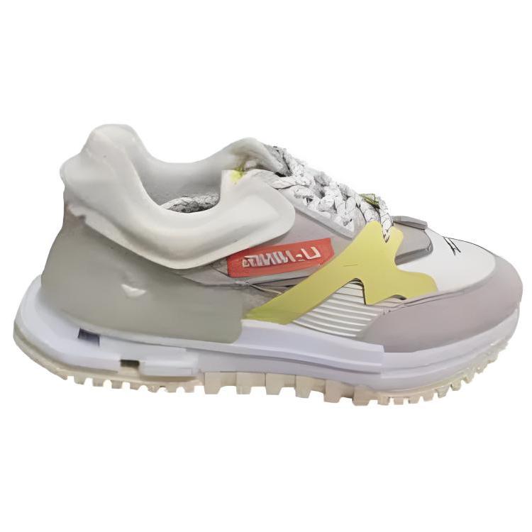 Li Ning Slip Resistant Abrasion Resistant Low Top Running Shoes Women's Gray AZGS008-2