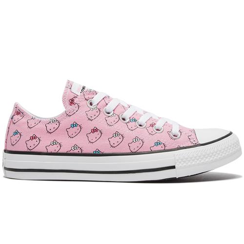 Chuck Taylor All Star Helly Kitty x Chuck Taylor All Star Converse Ox 'Kitty Pattern' 164631C