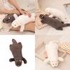 Cute Black And White Mink Plush Doll Children Toys For Collectors And Kids