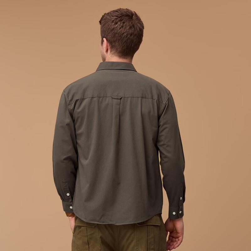 Jeep Men's Long Sleeve Casual Denim Shirt